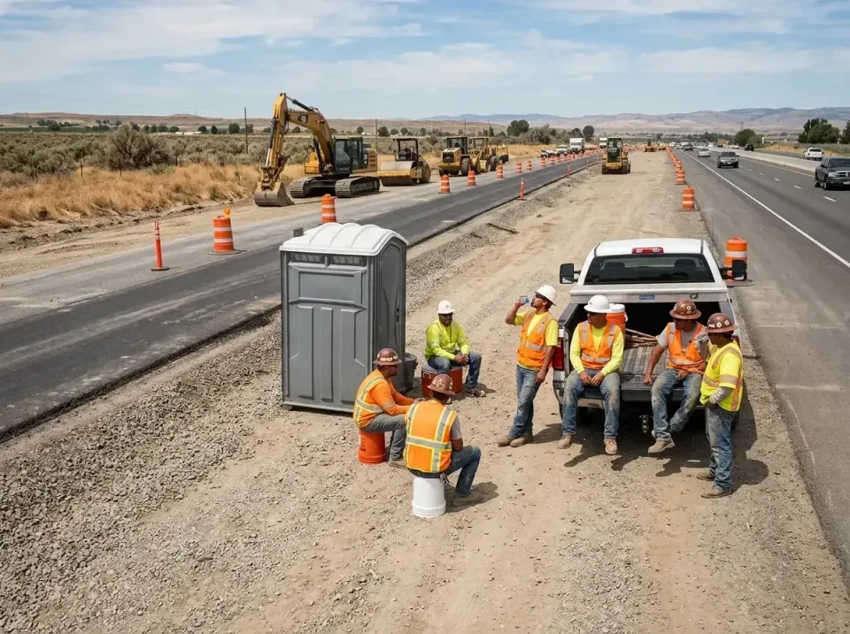 highway-road-construction-crew-007 — frequently asked questions, Porta Potty and Restroom Rentals in Hohenwald, TN